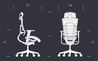 Where Should Lumbar Support Be Placed on Office Chairs? | Positioned Chair Back Support