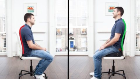 does sitting make your butt flat