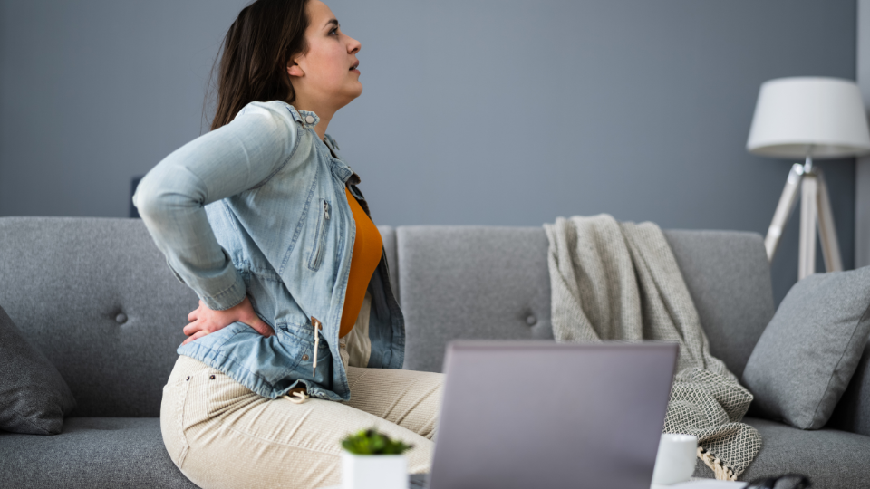 How to Sit With a Slipped Disc