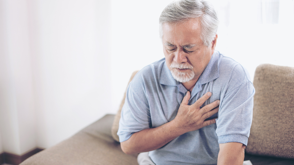 chest pain and back pain